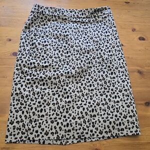 Leopard Print Women's Skirt